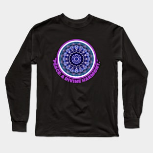 PEACE: A DIVINE HARMONY. Long Sleeve T-Shirt